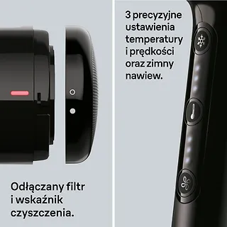 Braun Suszarka do włos&oacute;w 2100W, wskaźniki LED HD410E