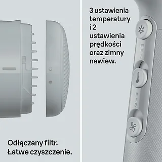 Braun Suszarka do włos&oacute;w z dyfuzorem 2100W HD211E