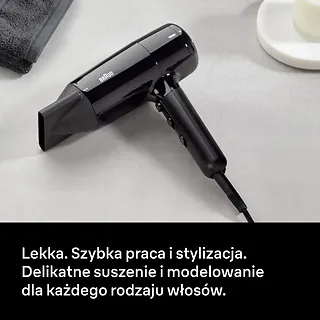Braun Suszarka do włos&oacute;w z dyfuzorem 2000W HD200E