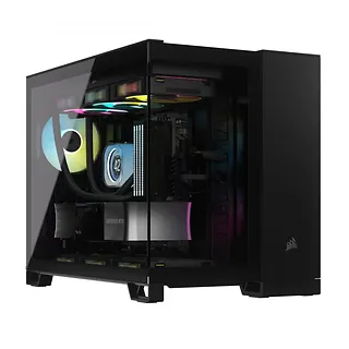 Corsair Obudowa 2500X mATX iCUE Mid-Tower Black RGB