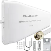 Qoltec Antena 4G 5G LTE | 9dBi | kierunkowa | zewnętrzna | N female |   wodoodporna | 3m