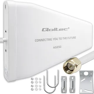 Qoltec Antena 4G 5G LTE | 9dBi | kierunkowa | zewnętrzna | N female |   wodoodporna | 3m