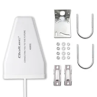 Qoltec Antena 4G 5G LTE | 9dBi | kierunkowa | zewnętrzna | N female |   wodoodporna | 3m