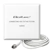Qoltec Antena 4G 5G LTE | 9dBi | kierunkowa | zewnętrzna | SMA |        wodoodporna | 3m