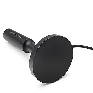 Qoltec Wewnętrzna Antena TV DVB-T2 ze wzmacniaczem sygnału i magnetyczną podstawą | 4K | 28dBi | 5m