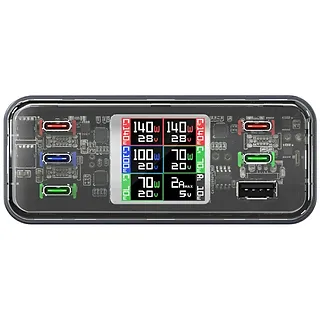 4smarts Stacja ładująca Deck Charger Lucid GaN 360W 5xUSB-C + 1xUSB-A