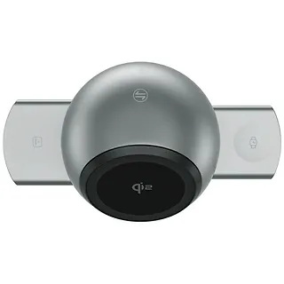 4smarts Stacja ładująca ChargeBot Sound Qi2 Szara