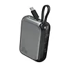 4smarts Powerbank Pocket 30W 10000mAh wbudowany kabel USB-C 15cm