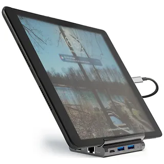 4smarts Podstawka tablet/smartphone 7w1 DeX 2xUSB-C/ 2xUSB-A/ HDMI/SD/   microSD/ RJ45