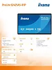 IIYAMA Monitor 23.8 cala ProLite S2425AS-B1 IPS,FHD,A14,24/7,RJ45, iiSignage, WI-FI