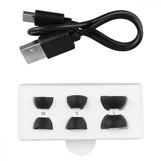 Audiocore Słuchawki bezprzewodowe AC591 PRO ANC , ENC, 6 mikrofon&oacute;w, etui ładujące