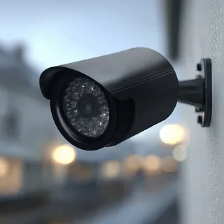 CEE Zestaw dw&oacute;ch atrap kamer tubowych IR1800 BT diody IR LED, zasilanie 2xAA, czarne, ABS