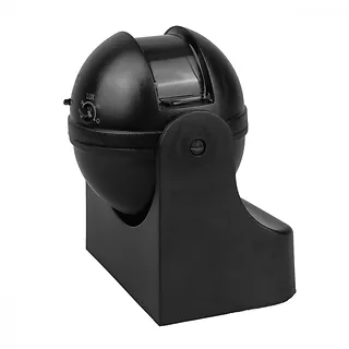 Maclean Czujnik ruchu PIR MCE358 B/B IP44, zasieg 12m, max obciążenie 300/1200W, czarny z czarną przesłoną