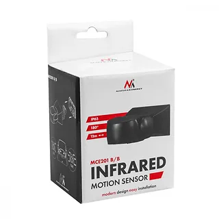 Maclean Czujnik ruchu PIR IP65 MCE201 B/B
