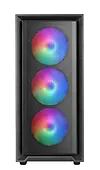 TACENS Obudowa MARS MC-AIR BLACK ATX 4x FRGB fan