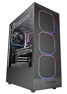 TACENS Obudowa MARS MC-NEBULA BLACK ATX 4xARGB fans