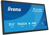 IIYAMA Monitor 21.5 cala ProLite TW2223AS-B3P POJ.10PKT.24/7,ANDROID14, 450 cd/m2,   USB-C, 2x2W, RJ45, 3xUSB, iiSignage