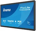 IIYAMA Monitor 21.5 cala ProLite TW2223AS-B3P POJ.10PKT.24/7,ANDROID14, 450 cd/m2,   USB-C, 2x2W, RJ45, 3xUSB, iiSignage