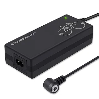 Qoltec Ładowarka do roweru elektrycznego 36V | 42V | 2A | Mi4 Magnetic  TIP +kabel zasilający