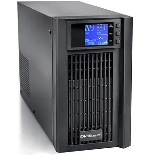 Qoltec Zasilacz awaryjny UPS Pure Sine Wave | 2kVA | 1600W | AVR | LCD |Czysty Sinus