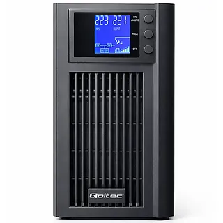 Qoltec Zasilacz awaryjny UPS Pure Sine Wave | 3kVA | 2400W | AVR | LCD |Czysty Sinus