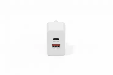 Digitus Ładowarka sieciowa/zasilacz USB GaN 30W, 1x USB-C, 1x USB-A, biała