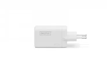Digitus Ładowarka sieciowa/zasilacz USB GaN 67W, 2x USB-C, 1x USB-A, biała