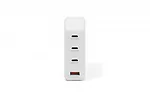 Digitus Ładowarka sieciowa/zasilacz USB GaN 140W, 3x USB-C, 1x USB-A, Biała