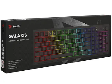 Klawiatura membranowa Savio GALAXIS