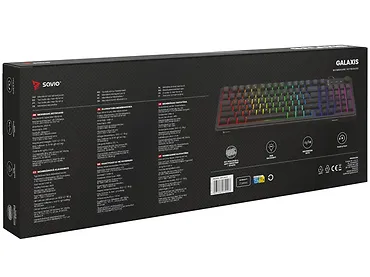 Klawiatura membranowa Savio GALAXIS