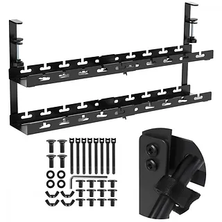 Maclean Organizer podbiurkowy na kable MC-102 B