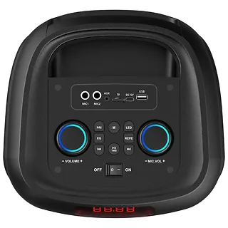 Media-Tech Głośnik bluetooth power audio MAX MT3185 Bluetooth 5.3+EDR/TWS/MP3/MicroSD/USB/AUX/Radio FM/Karaoke/USB-C/RMS 120W/ PMPO 1400W