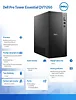 Komputer Dell Pro Tower Essential QVT1260 Win11Pro U5 225/16GB/512GB SSD/Intel UHD/WLAN+BT/Kb/Mouse/3YPS