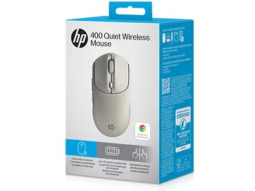 HP Mysz bezprzewodowa 400 Quiet Żółty