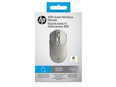 HP Mysz bezprzewodowa 400 Quiet Żółty