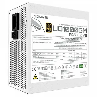 Gigabyte Zasilacz modularny 1000W GP-UD1000GM PG5 V2 ICE 80+ Gold
