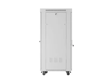 Lanberg Szafa instalacyjna rack stojąca 19" 32U 600x800 szara drzwi     przeszkolne  LCD ( Flat pack)