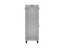Lanberg Szafa instalacyjna rack stojąca 19" 32U 600x800 szara drzwi     przeszkolne  LCD ( Flat pack)