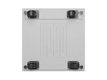 Lanberg Szafa instalacyjna rack stojąca 19" 42U 600x600 szara drzwi     przeszklone  LCD (Flat pack)