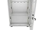 Lanberg Szafa instalacyjna rack stojąca 19" 32U 600x600 szara drzwi     perforowane LCD ( Flat pack)