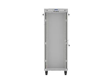 Lanberg Szafa instalacyjna rack stojąca 19" 32U 600x600 szara drzwi     perforowane LCD ( Flat pack)