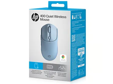 HP Mysz bezprzewodowa 400 Quiet Niebieski