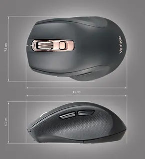 YENKEE Mysz bezprzewodowa Dual Bluetooth + USB A/C YMS 2090 NEO PRO