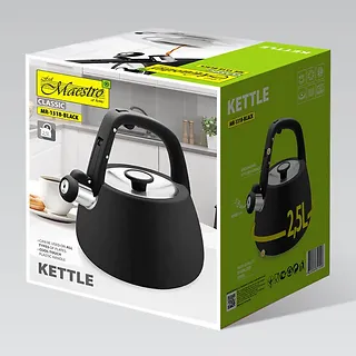Feel-Maestro Czajnik nieelektryczny 2,5 l MR-1318-BLACK