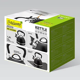 Feel-Maestro Czajnik nieelektryczny 1,8 l MR-1336-BLACK