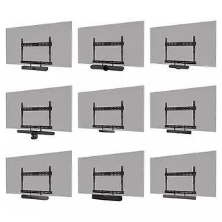 Neomounts P&oacute;łka videobar AV30-500BL 43-110 cali 10KG