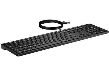 Klawiatura przewodowa HP 320K Czarna 9SR37UT