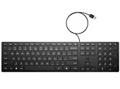 Klawiatura przewodowa HP 320K Czarna 9SR37UT