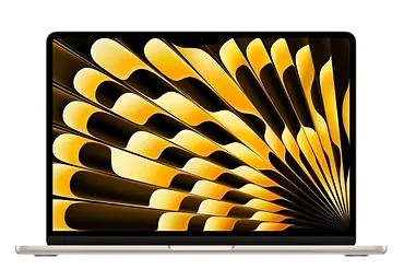 Apple MacBook Air 13.6 cala: M4 10/10, 16GB, 512GB SSD, 35W, US - Księżycowa poświata