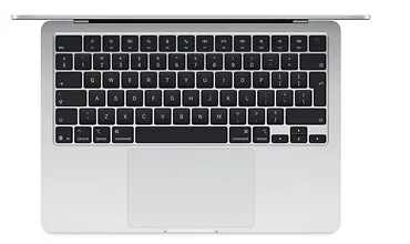 Apple MacBook Air 13.6 cala: M4 10/10, 16GB, 512GB SSD, 70W - Srebrny